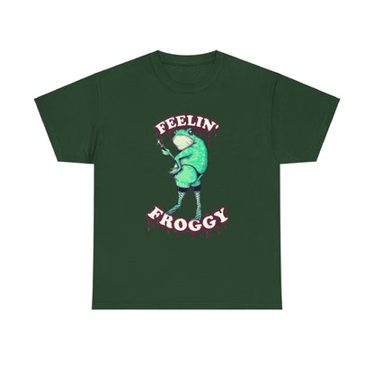Feelin Froggy Unisex Heavy Cotton Tee