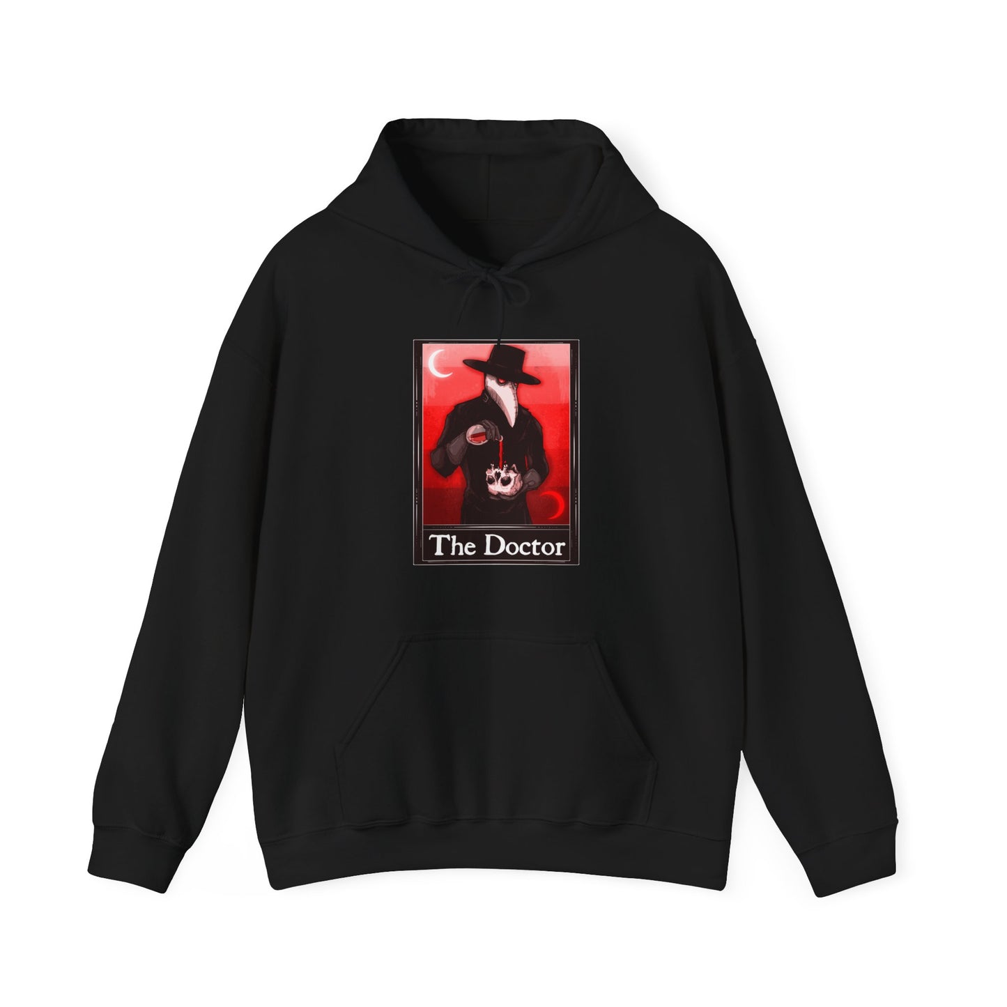 The Doctor Tarot Unisex Heavy Blend Hooded Sweatshirt
