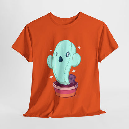Spooky Succulent Unisex Heavy Cotton Tee