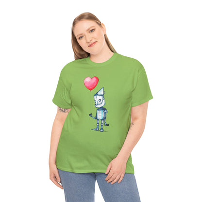 Tinman Gets A Heart Unisex Heavy Cotton Tee