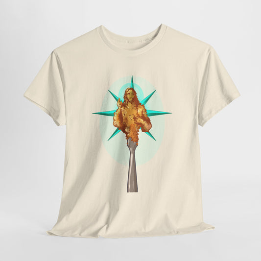 He Is Resin Unisex Heavy Cotton Tee
