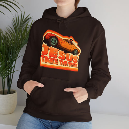 Off Road Jesus Unisex Heavy Blend Hooded Sweatshirt