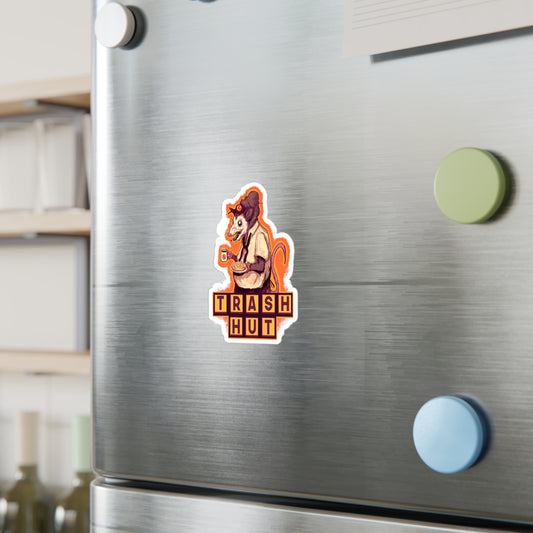 Trash Hut Kiss-Cut Vinyl Decal