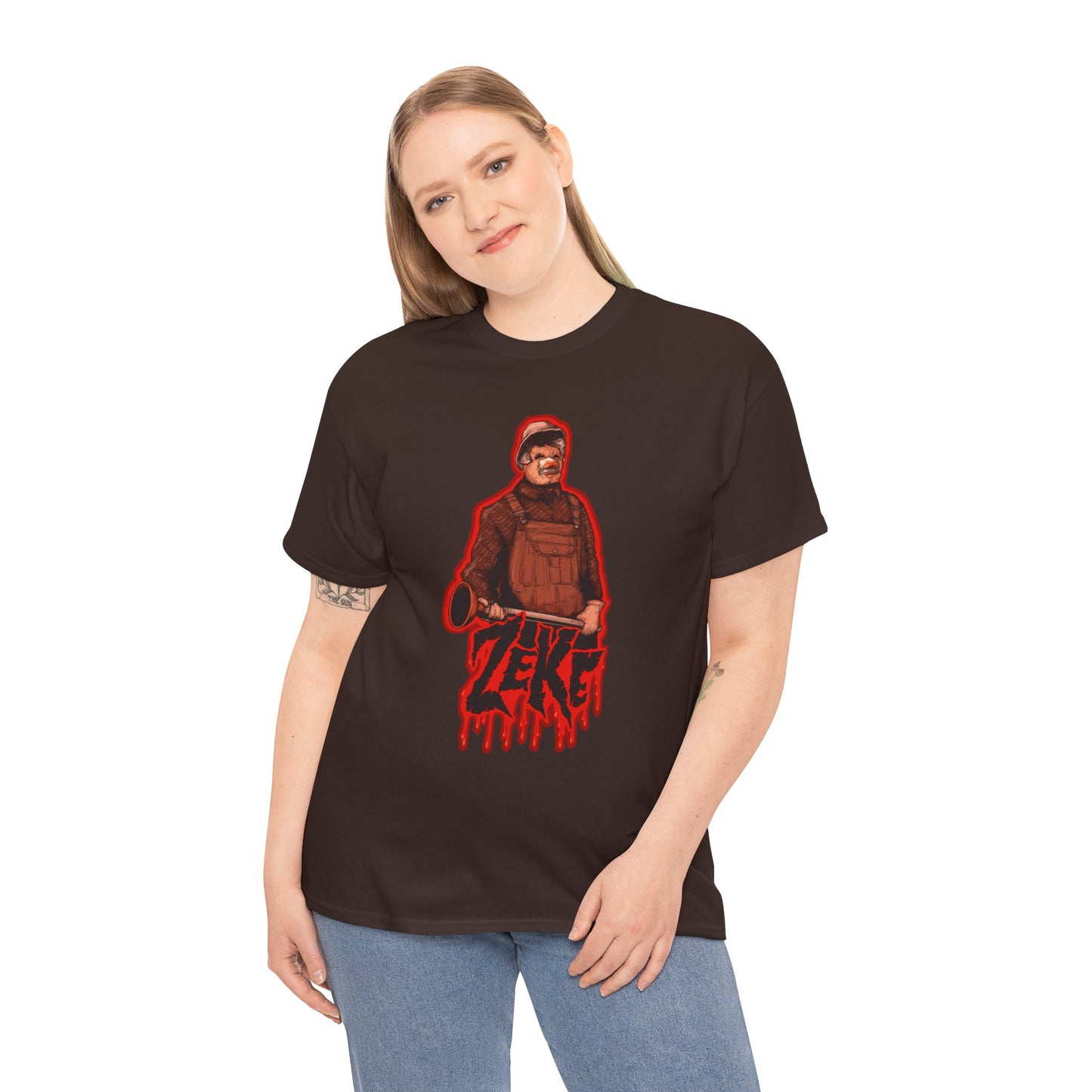 Zeke The Plumber Unisex Heavy Cotton Tee