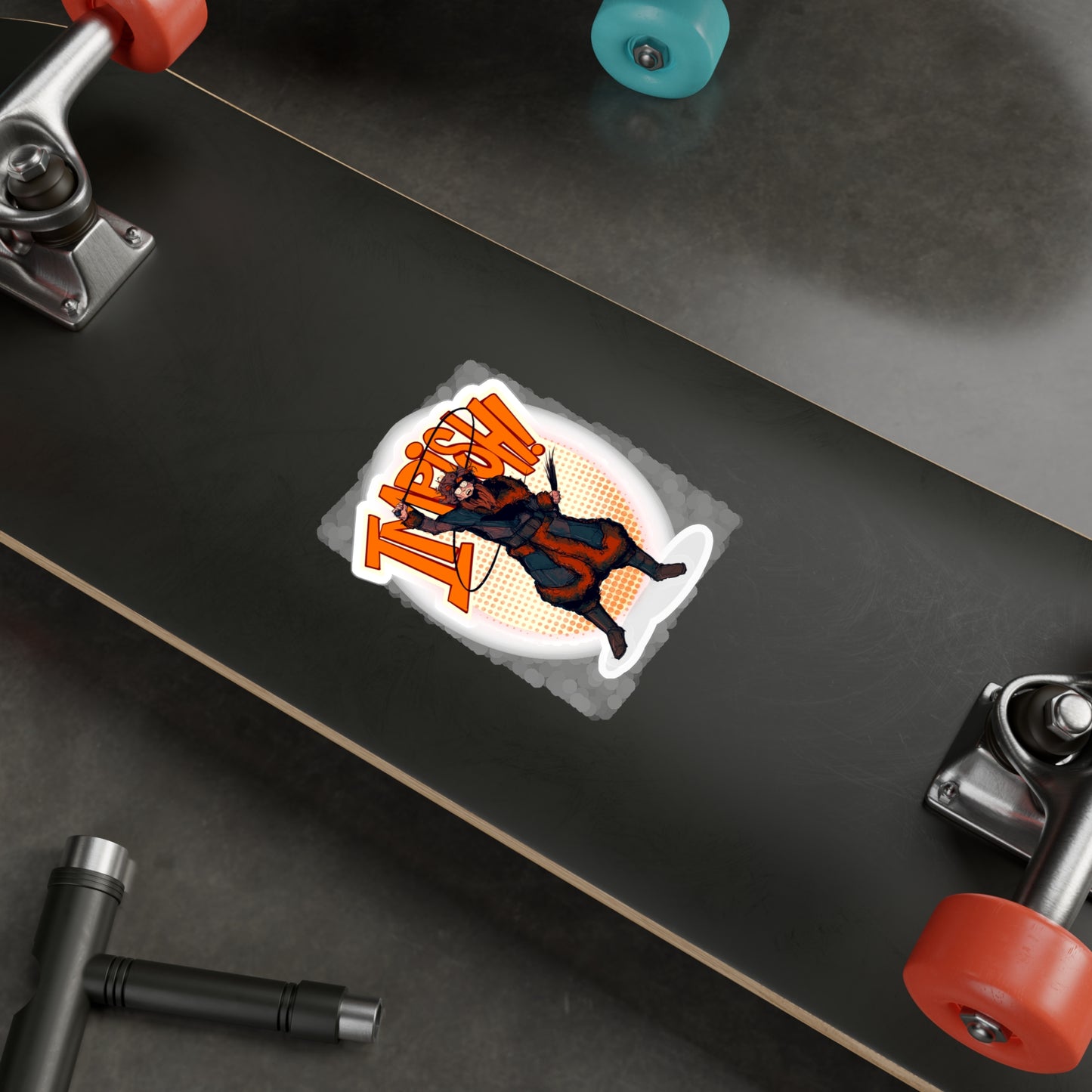 Impish Kiss-Cut Vinyl Decal