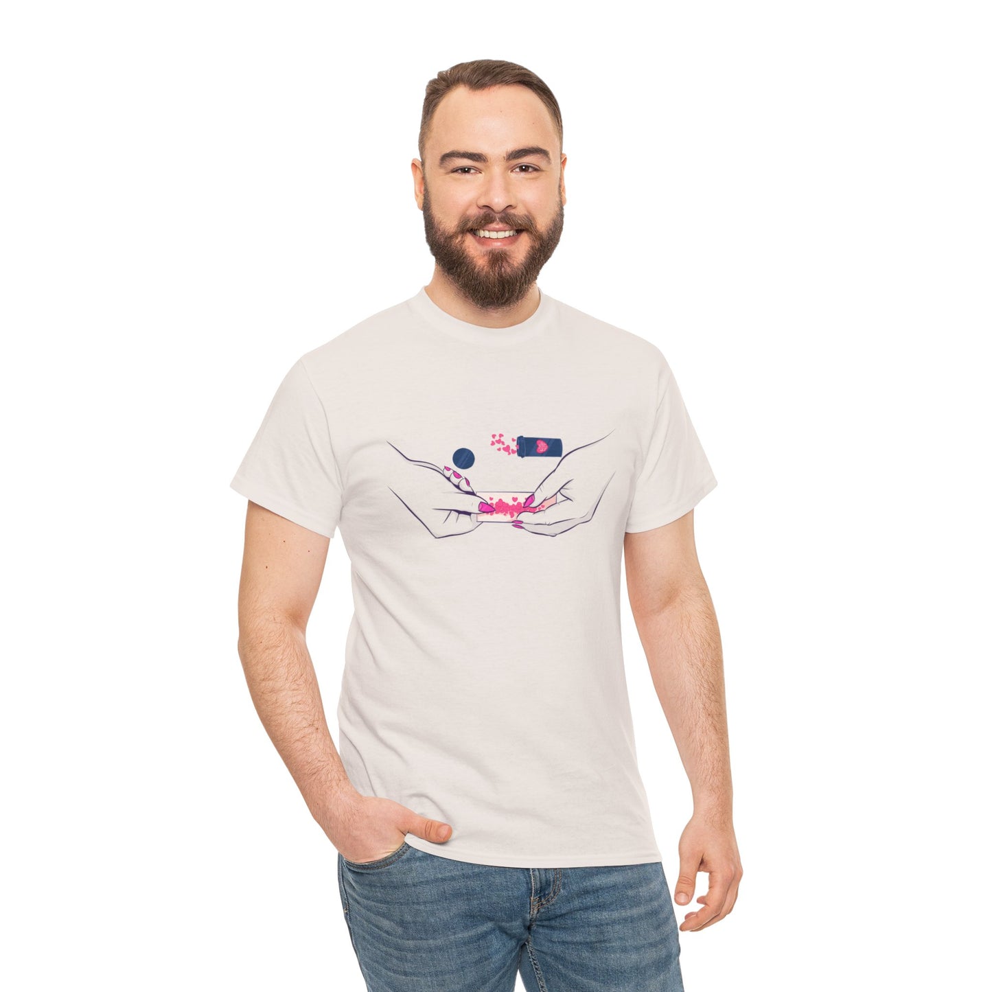 Love Addict II Unisex Heavy Cotton Tee