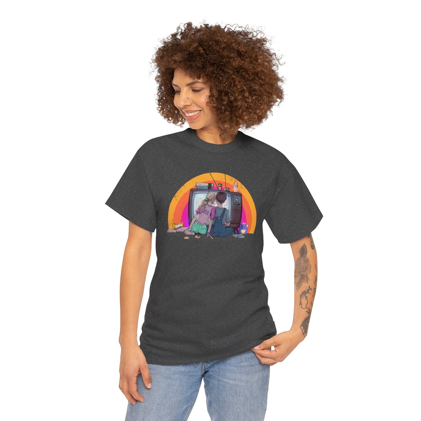 First Kiss Unisex Heavy Cotton Tee