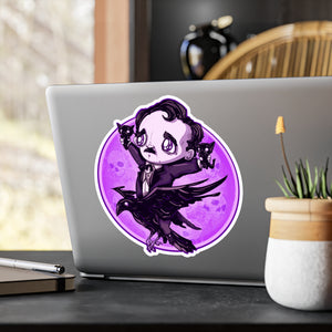 Poe Is Coming Kiss-Cut Vinyl Decal