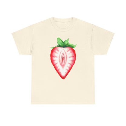 Juicy Strawberry Unisex Heavy Cotton Tee