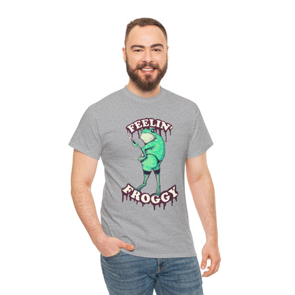 Feelin Froggy Unisex Heavy Cotton Tee