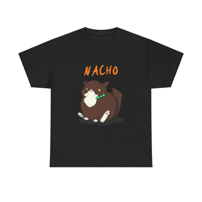 Nacho The Cat Unisex Heavy Cotton Tee