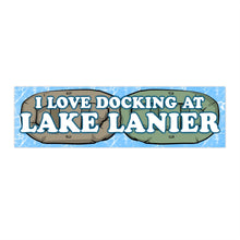Lake Lanier Docking Bumper Stickers