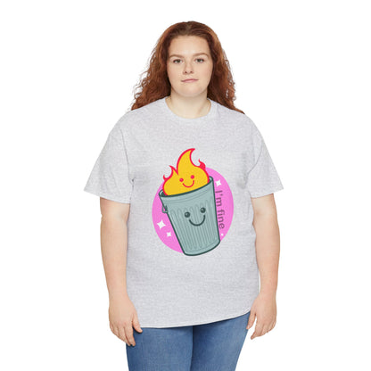 Trash Fire Unisex Heavy Cotton Tee