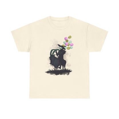 Plague Doctor Balloons Unisex Heavy Cotton Tee