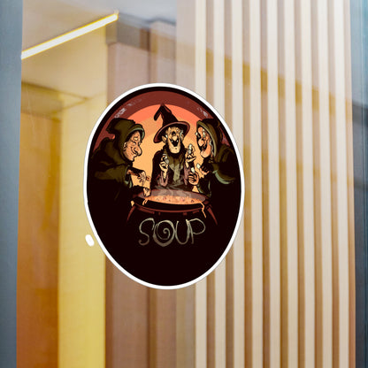 Soup Witches Kiss-Cut Vinyl Decal
