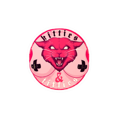 Kitties & Titties II Kiss-Cut Vinyl Decal