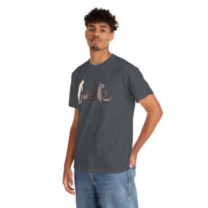 Sleeping Cats Unisex Heavy Cotton Tee