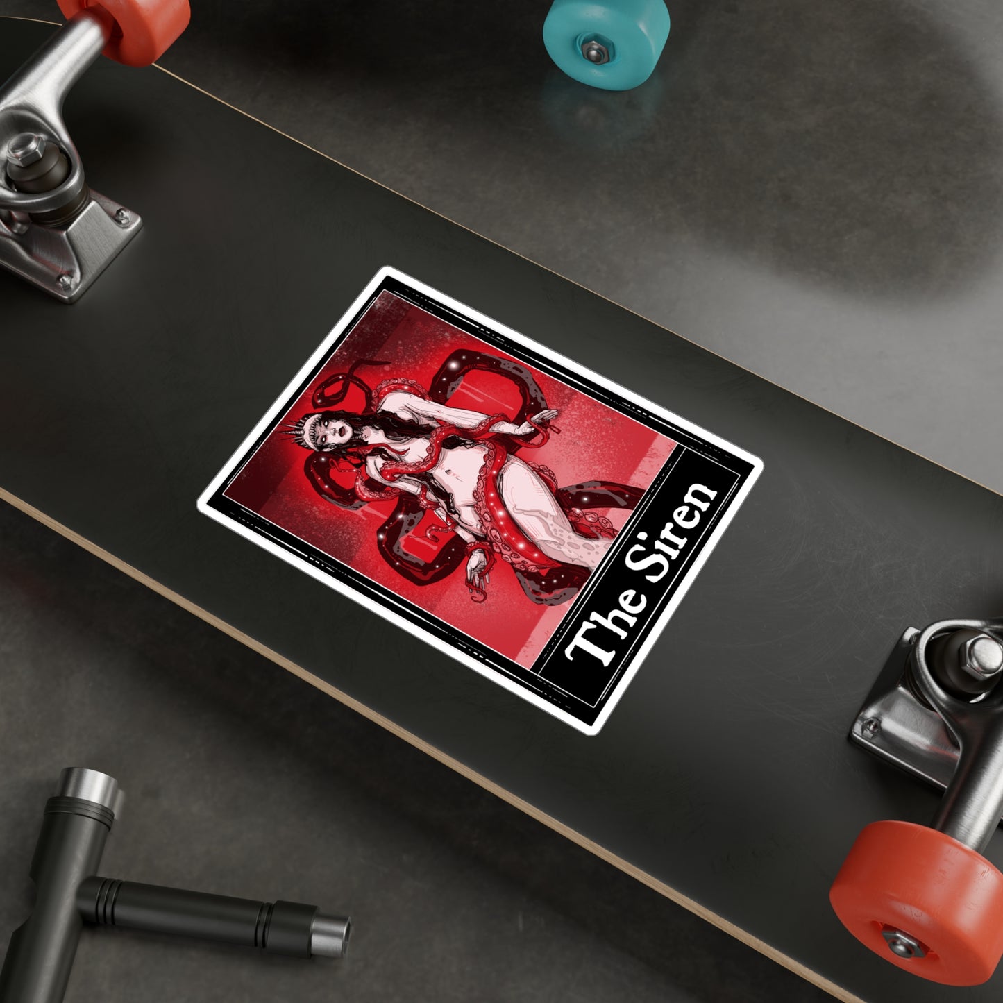 The Siren Tarot Kiss-Cut Vinyl Decal