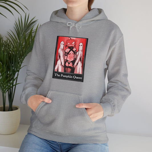 The Pumpkin Queen Tarot Unisex Heavy Blend Hooded Sweatshirt