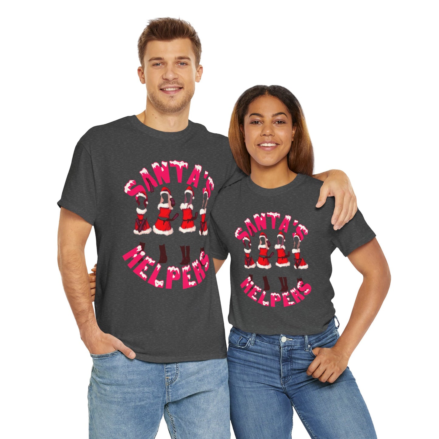 Santa's Helpers Unisex Heavy Cotton Tee