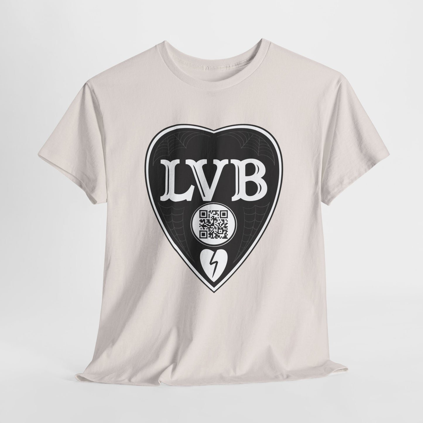 LVB Art Black & White Planchette Unisex Heavy Cotton Tee
