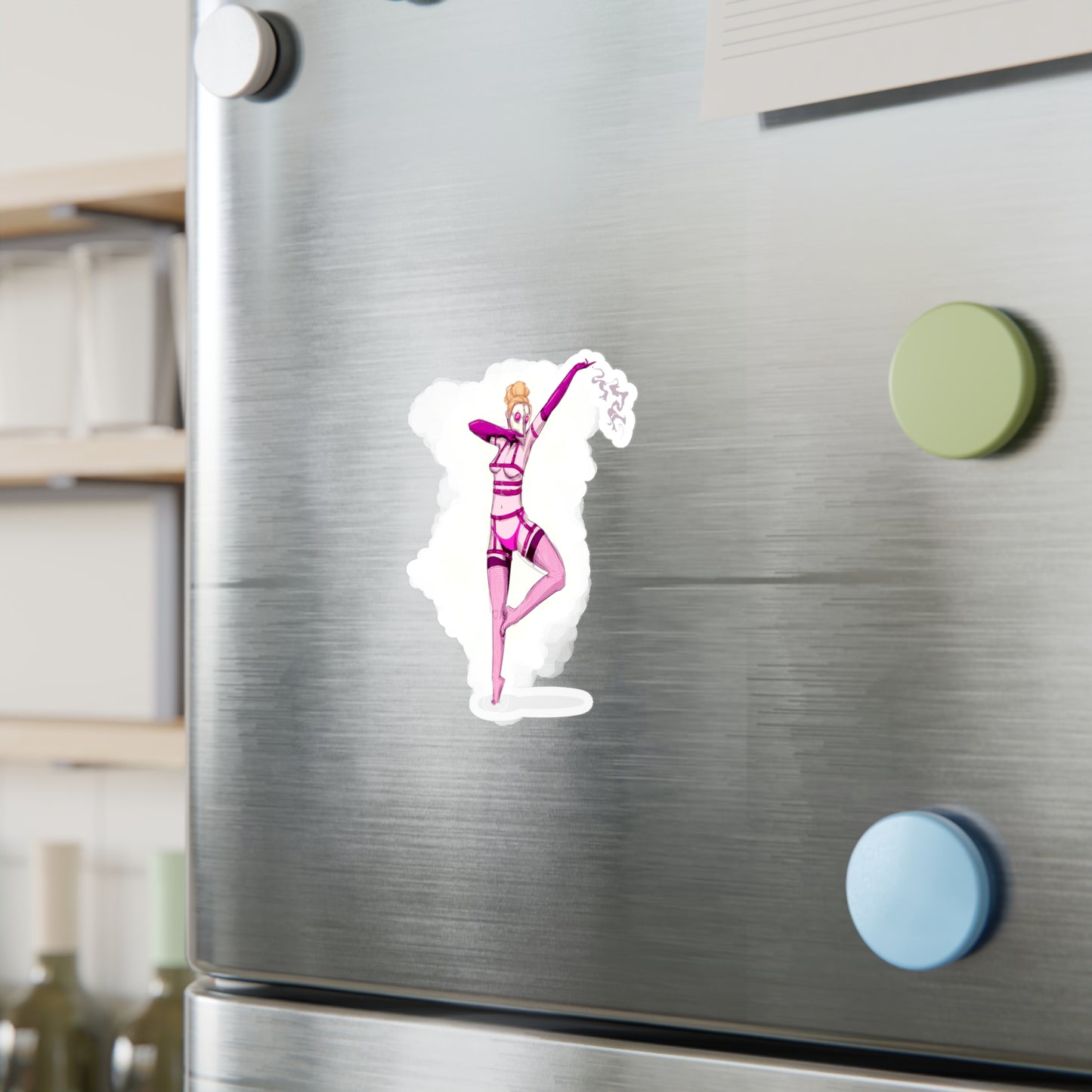 Plague Princess Kiss-Cut Vinyl Decal