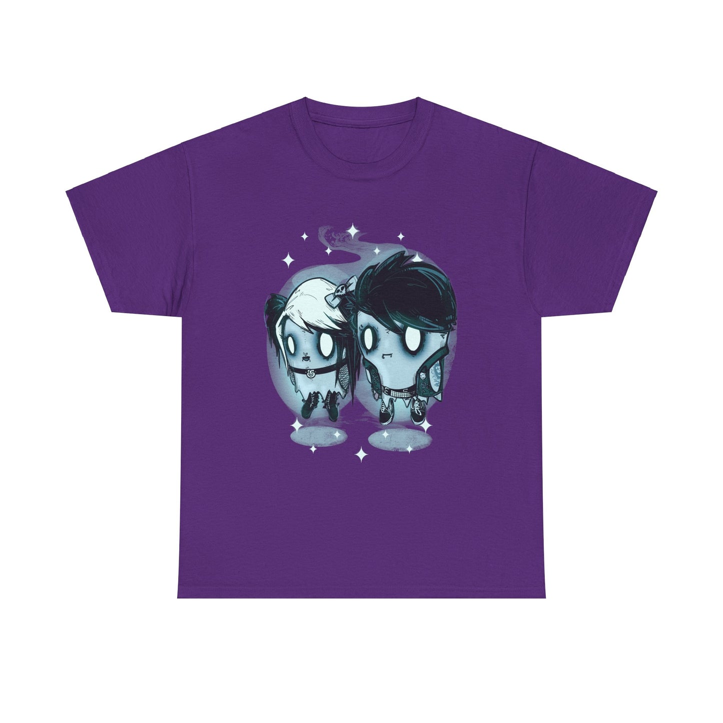 Emo Ghosts Unisex Heavy Cotton Tee