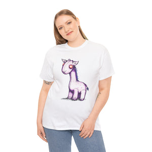 Plushie Giraffe Unisex Heavy Cotton Tee