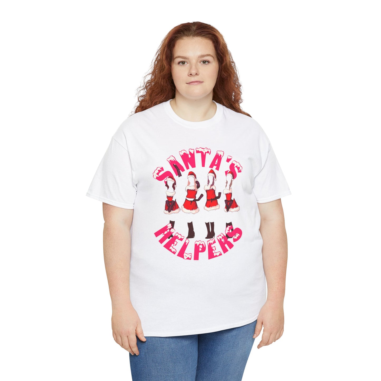 Santa's Helpers Unisex Heavy Cotton Tee
