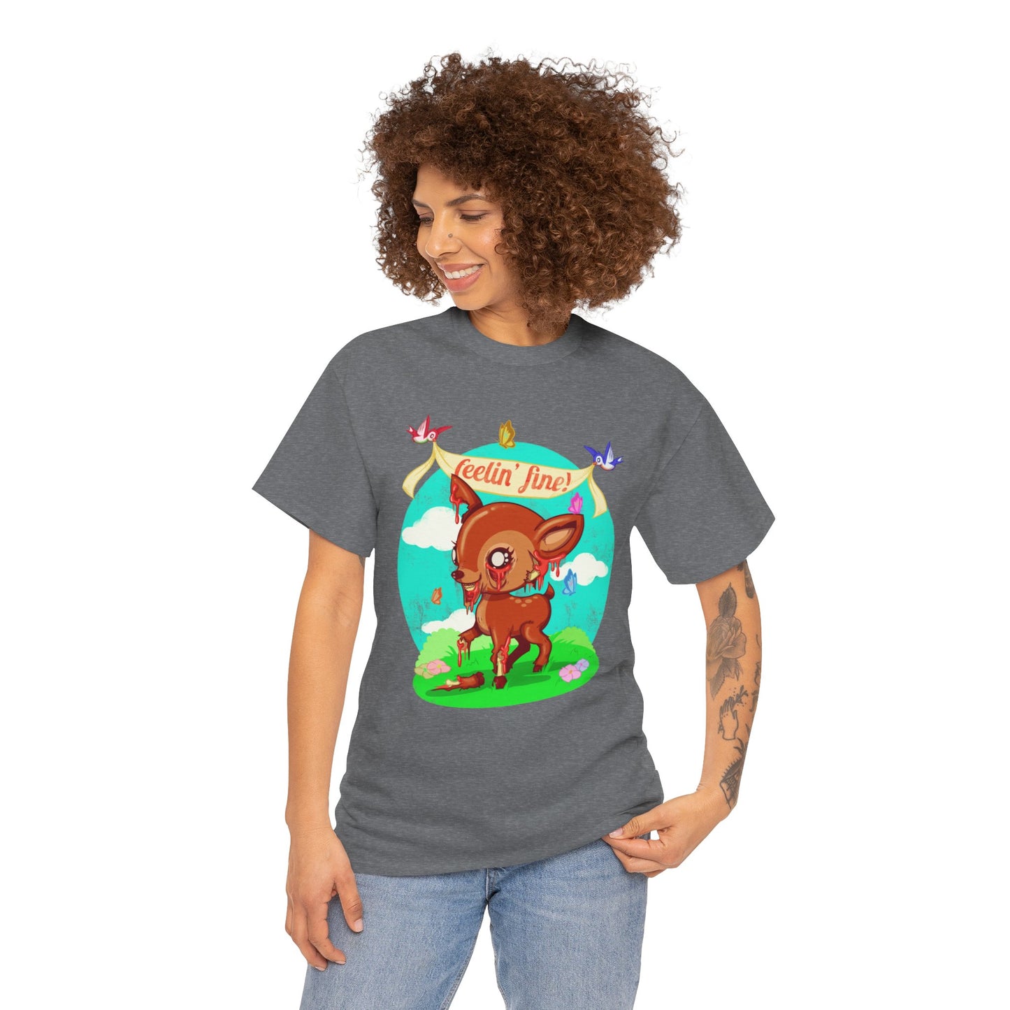 Feelin Fine Unisex Heavy Cotton Tee