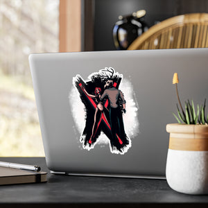 Deer Daddy Series 11: The Cross Kiss-Cut Vinyl Decal