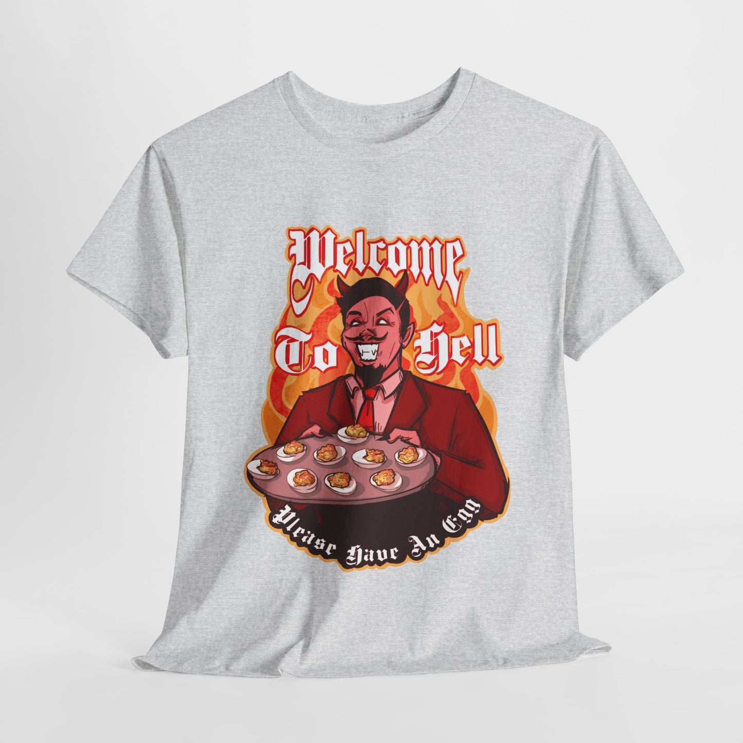 Deviled Eggs Unisex Heavy Cotton Tee