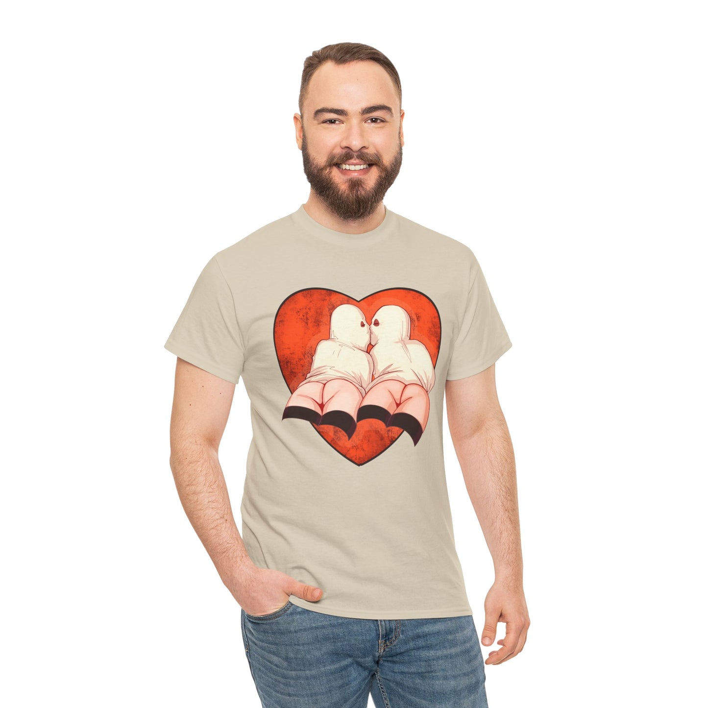 Ghost Love Unisex Heavy Cotton Tee