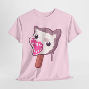 Opossum Popsicle Unisex Heavy Cotton Tee