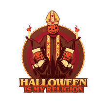 Halloween Is My Religion Kiss-Cut Vinyl Decal