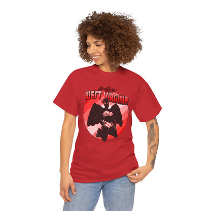 Cryptid Pinups: West Virginia Unisex Heavy Cotton Tee
