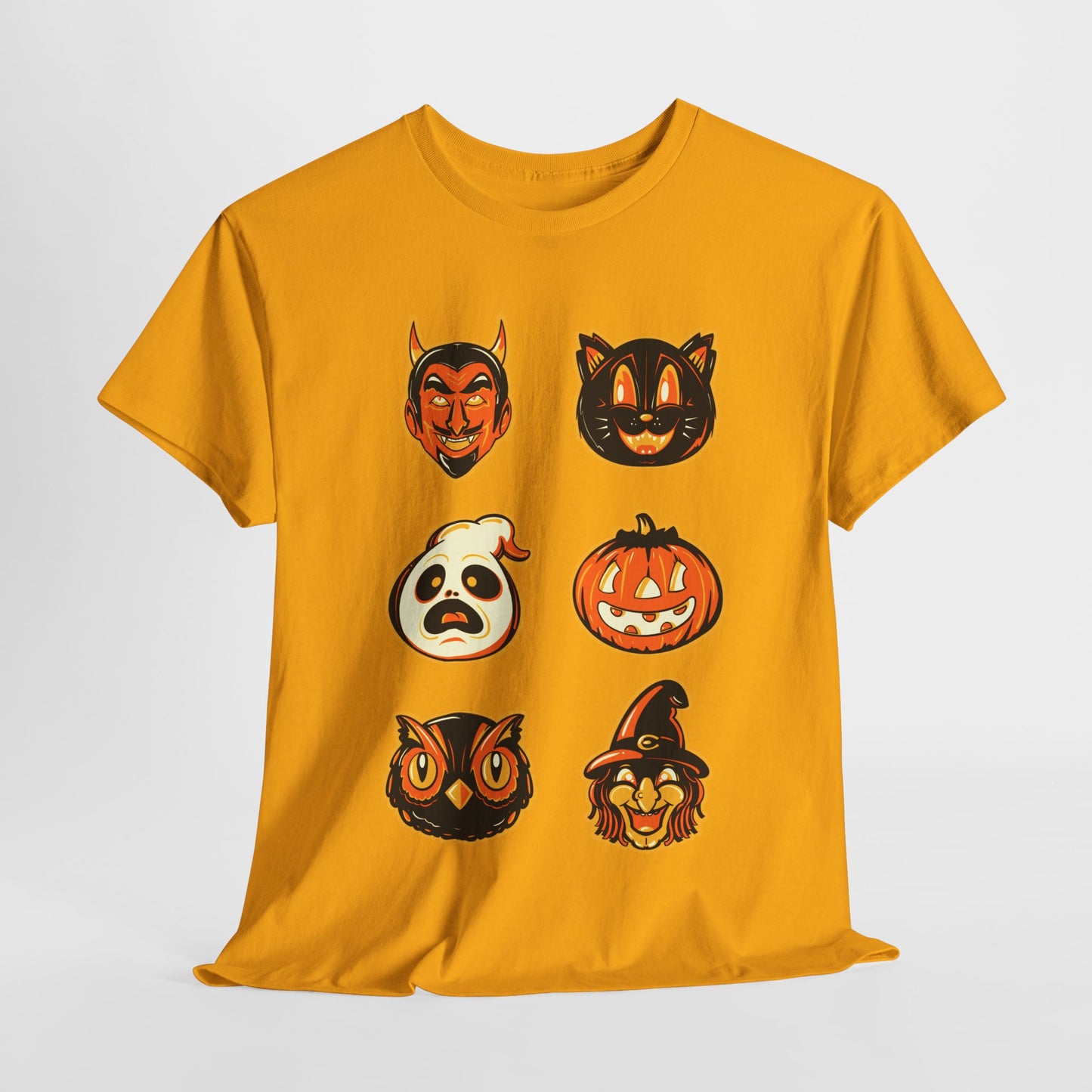 Vintage Halloween Unisex Heavy Cotton Tee