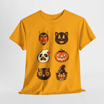 Vintage Halloween Unisex Heavy Cotton Tee