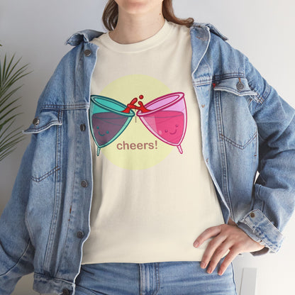 Cheers Unisex Heavy Cotton Tee