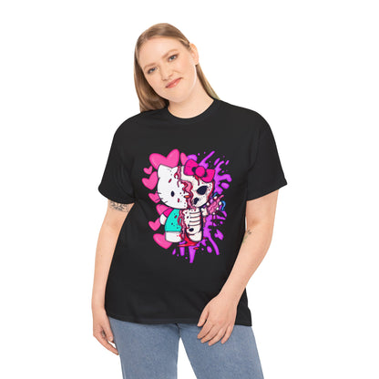 Zombie Kitty Unisex Heavy Cotton Patreon Tee