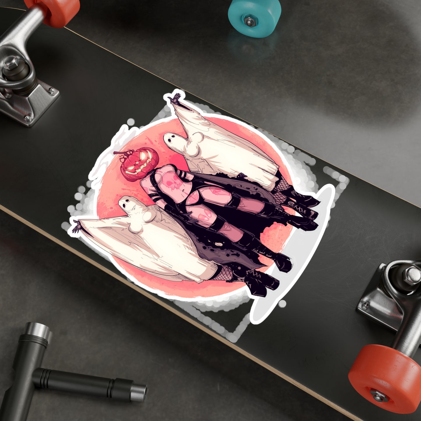 Return Of The Pumpkin Queen Kiss-Cut Vinyl Decal