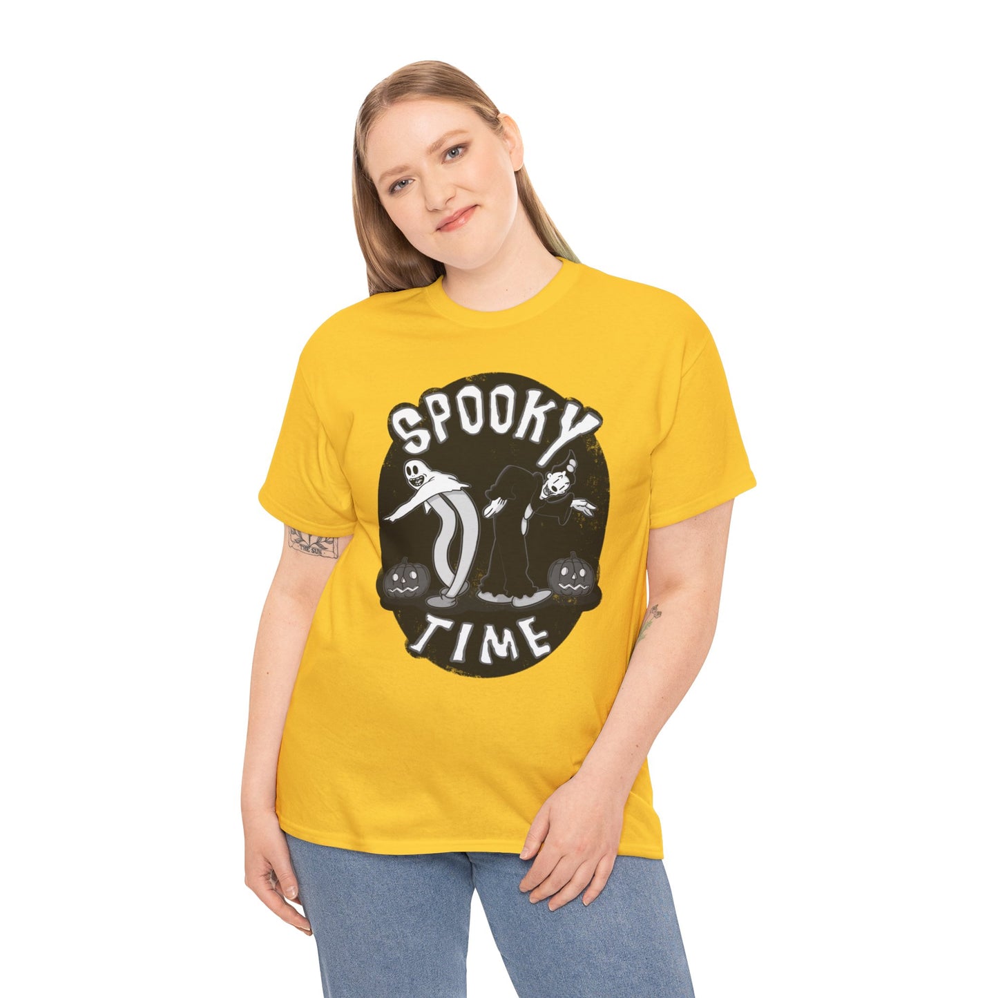 Spooky Time Unisex Heavy Cotton Tee