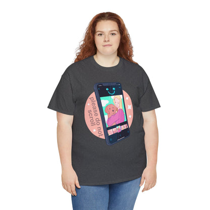 Don't Scroll Unisex Heavy Cotton Tee