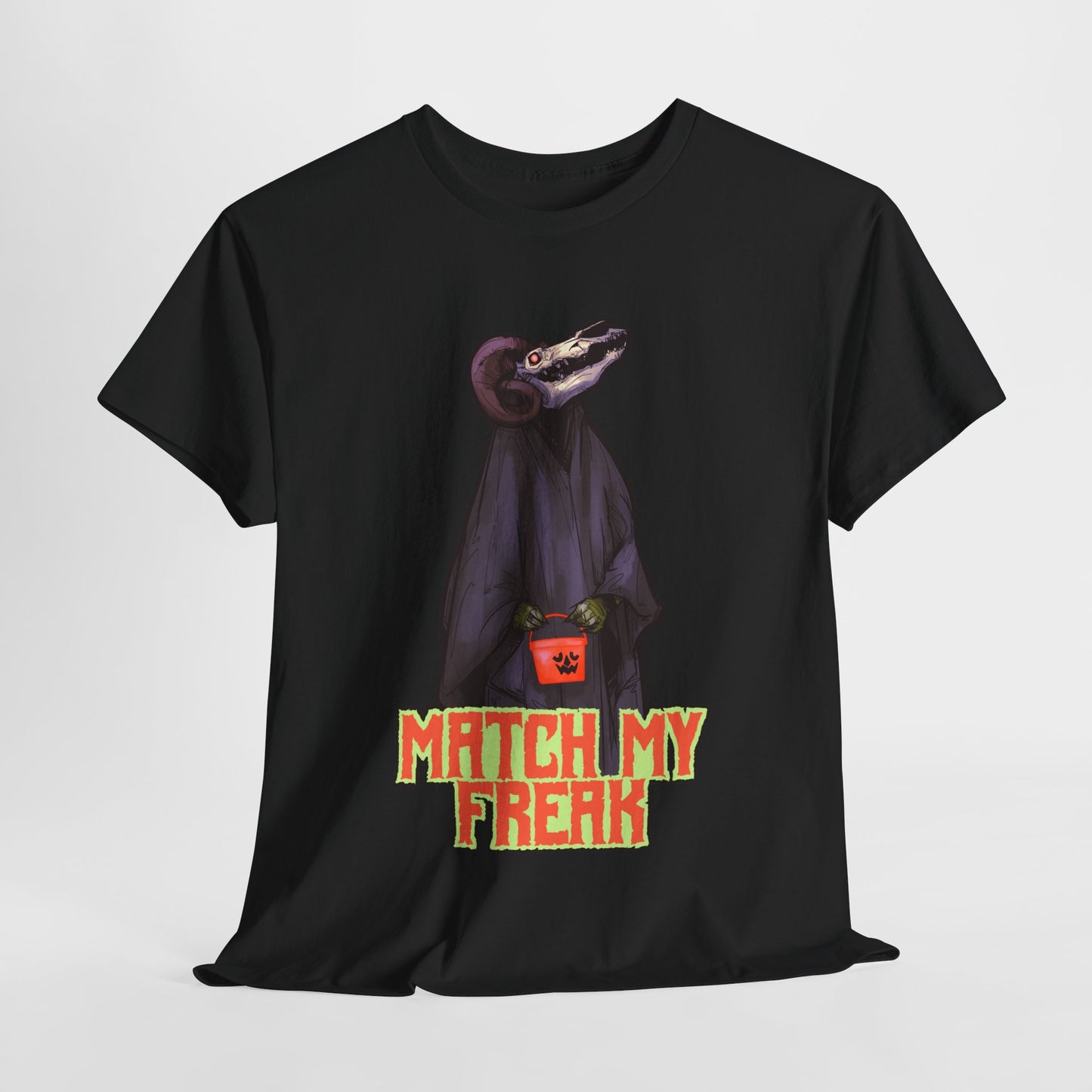 Match My Freak Halloween Unisex Heavy Cotton Tee