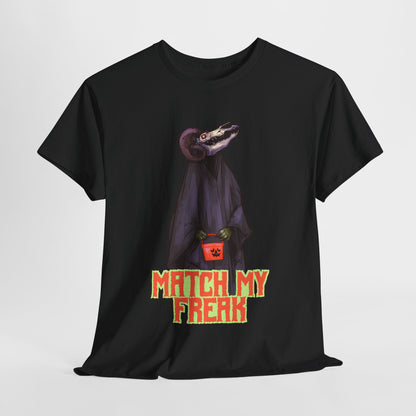 Match My Freak Halloween Unisex Heavy Cotton Tee