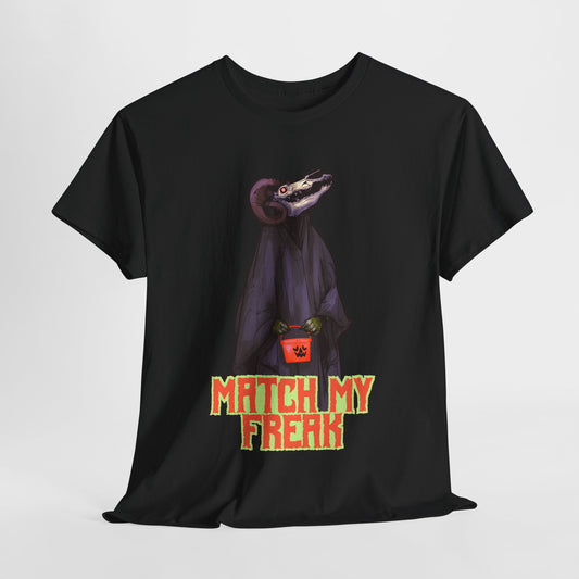Match My Freak Halloween Unisex Heavy Cotton Tee