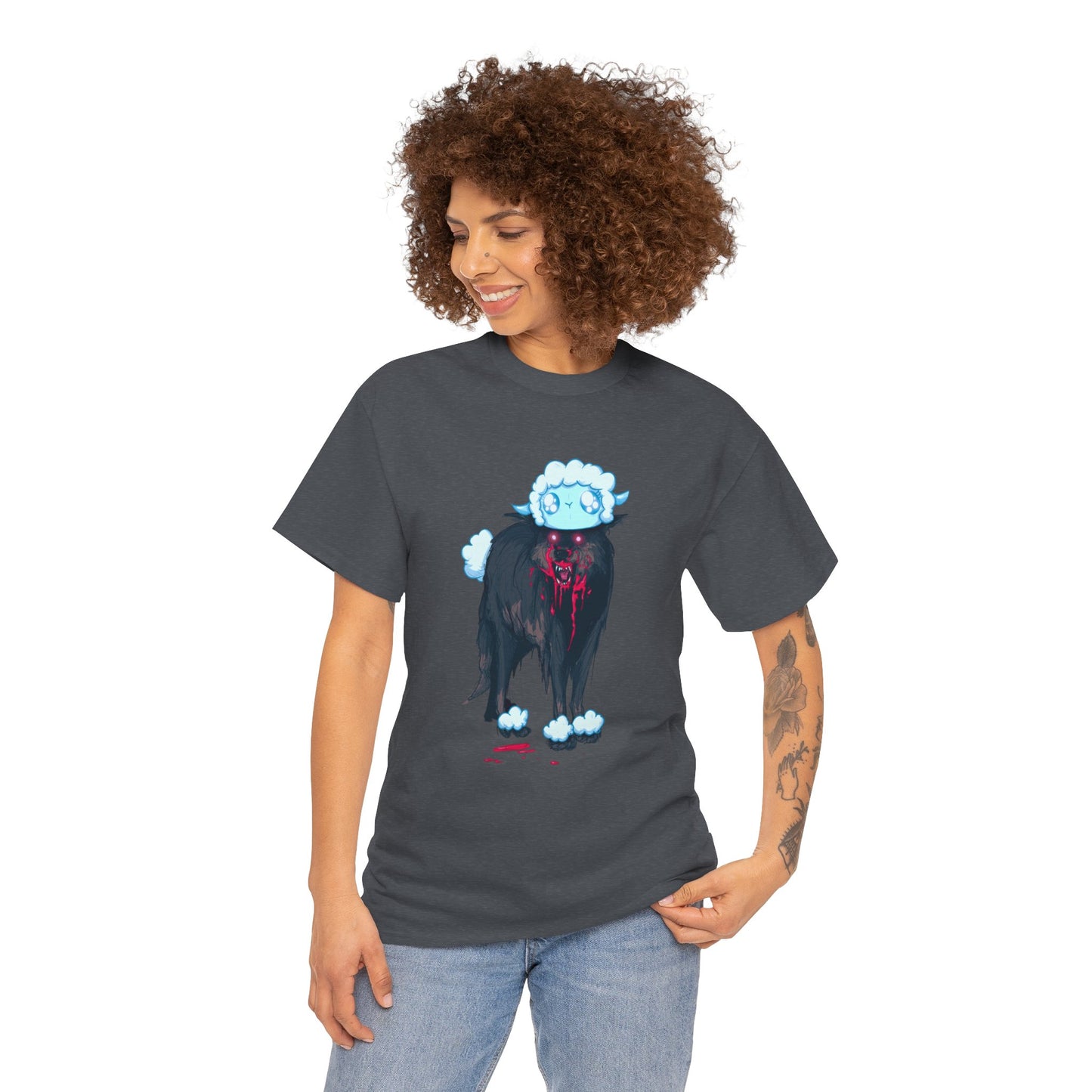 Wolf In Sheep's Clothing Unisex Heavy Cotton Tee
