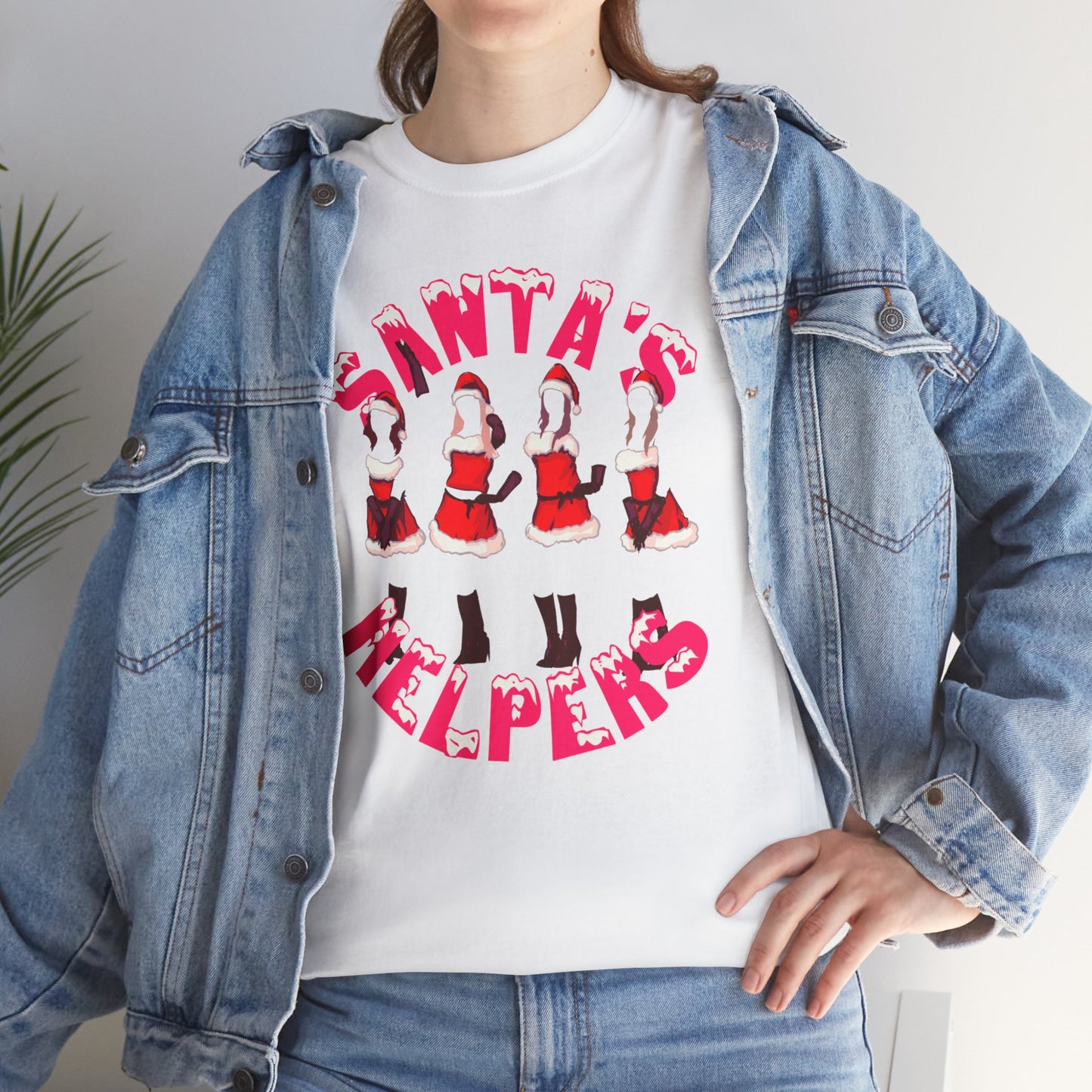 Santa's Helpers Unisex Heavy Cotton Tee
