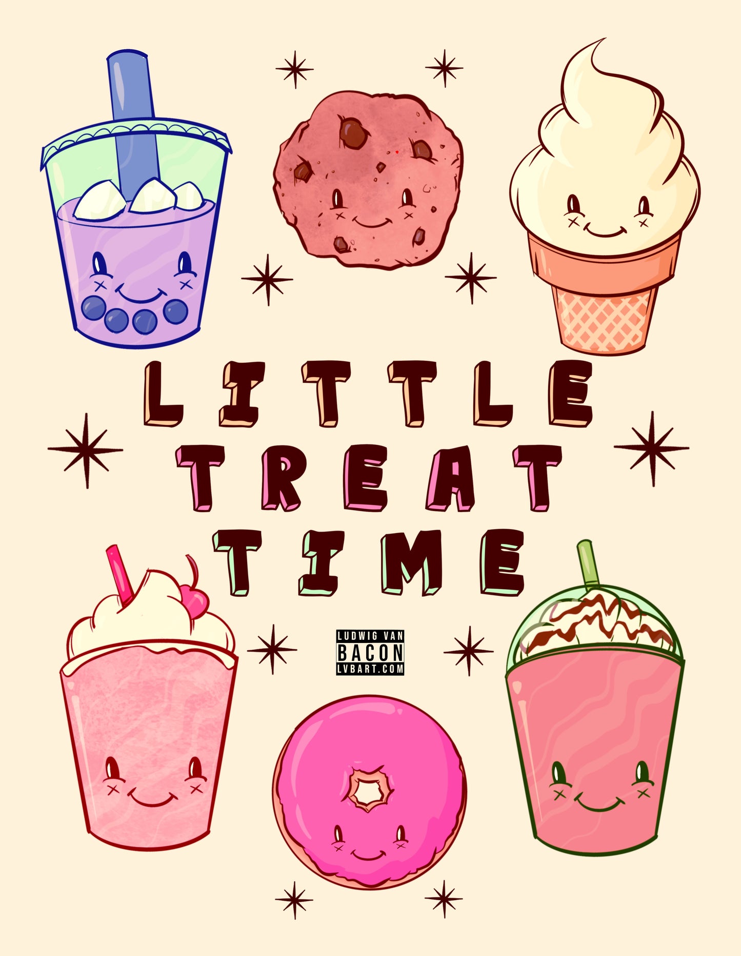 Little Treat Time Fine Art Print