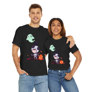 Halloween Boy Unisex Heavy Cotton Tee